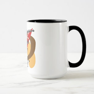 Rote Rocket-Tasse Tasse