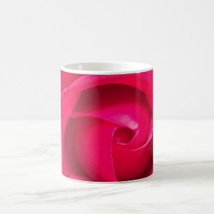 Rote Rosa Rose Tasse
