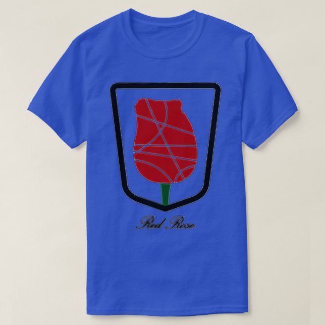 ROTE ROSE 1 T-Shirt (Design vorne)