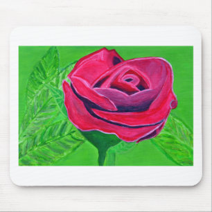 ROTE ROSE 2 MOUSEPAD