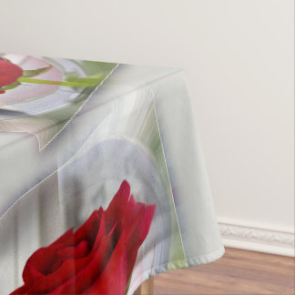 Rote Rose 2 Tischdecke