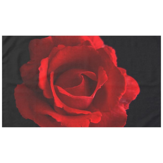 Rote Rose 60 x 104 tccnm Tischdecke (Vorderseite (Horizontal))