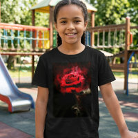 Rote Rose Blume Aquarell - bb