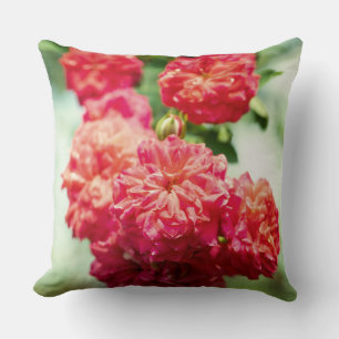 Rote Rose Blume Kissen