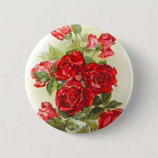 rote Rose Button