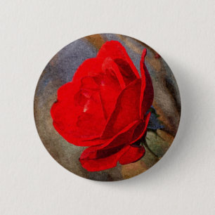 Rote Rose Button