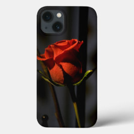 Rote Rose iPhone 13 Hülle