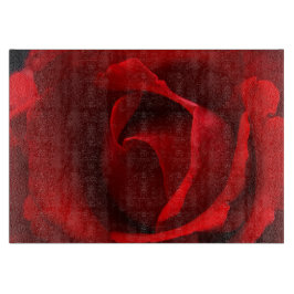 Rote Rose cbcnm Schneidebrett