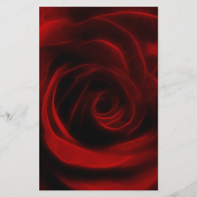 Rote Rose der Liebe (Vorderseite)