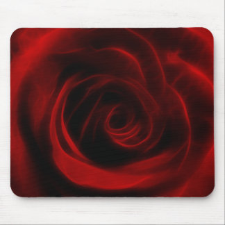Rote Rose der Liebe Mousepad