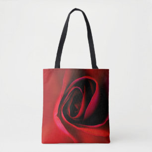Rote Rose Drucktasche