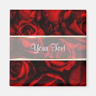 Rote Rose Elegance Magnet