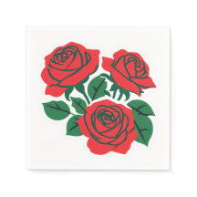 Rote Rose feierliche Hochzeit