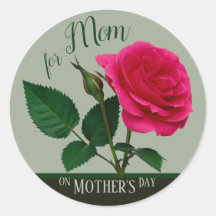Rote Rose für Mama am Muttertag CC1099