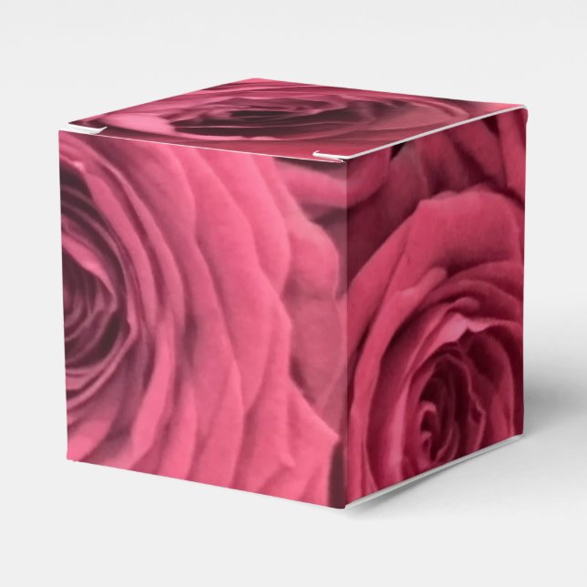 Rote Rose Geschenkschachtel (Vorderseite)