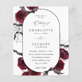 Rote Rose Halloween Flyer