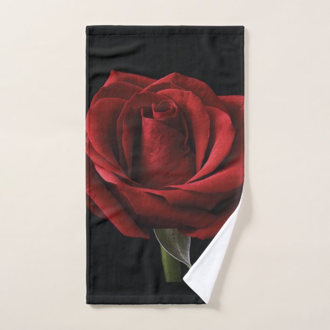 Rote Rose Handtuch (Handtuch)