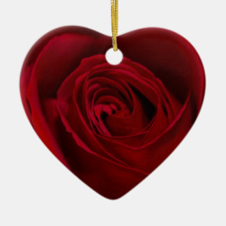 Rote Rose herrlich Keramikornament