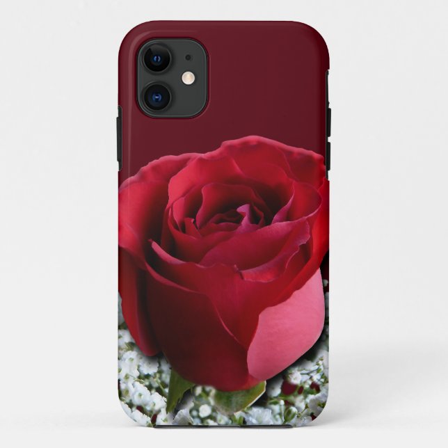 Rote Rose iPhone 5 Fall Rose iPhone Fälle Case-Mate iPhone Hülle (Rückseite)