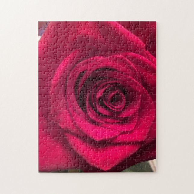 rote Rose Jigsaw Puzzle (Vertikal)