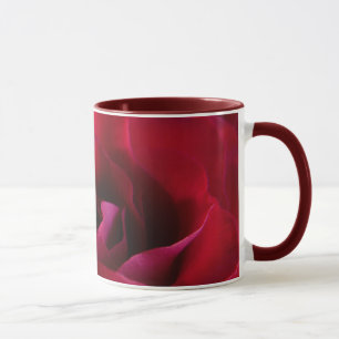 Rote Rose Kaffeetasse Schöne rote Rosen Tassen