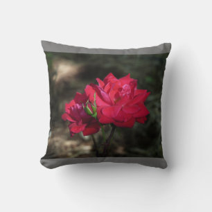 Rote Rose-Kissen Kissen