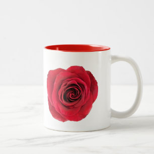 Rote Rose Klassische Tasse