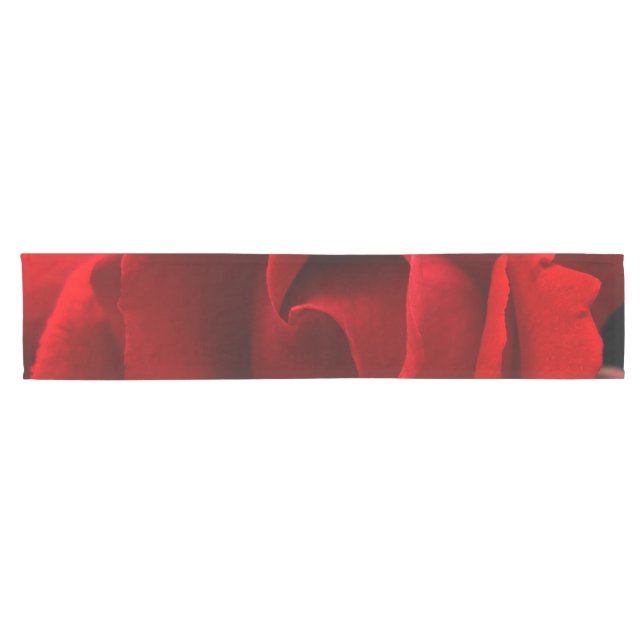 Rote Rose Kurzer Tischläufer (Horizontal)