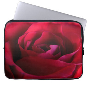 Rote Rose Laptop Sleeve Romantische Rose Tablet Ca