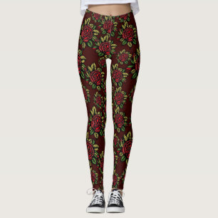 rote Rose Leggings