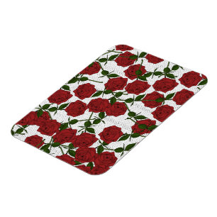 Rote Rose Magnet