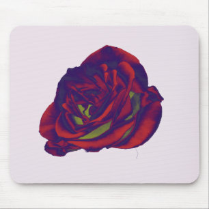 Rote Rose Mouse Pad Mousepad