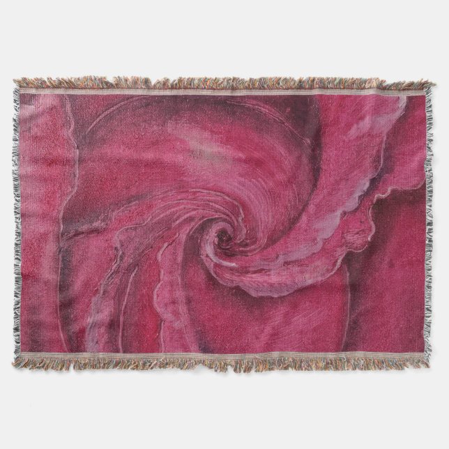 Rote Rose nah Decke (Vorderseite)