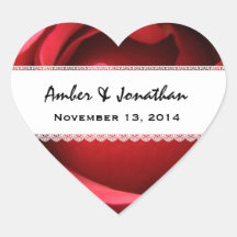 Rote Rose Petals und Lace V06