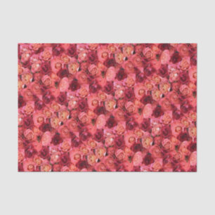 Rote Rose PINK Seidenpapier