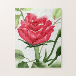Rote Rose Puzzle