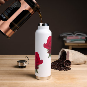 Rote Rose - Red rose Trinkflasche