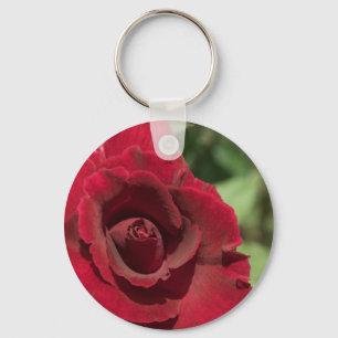 Rote Rose Schlüsselanhänger