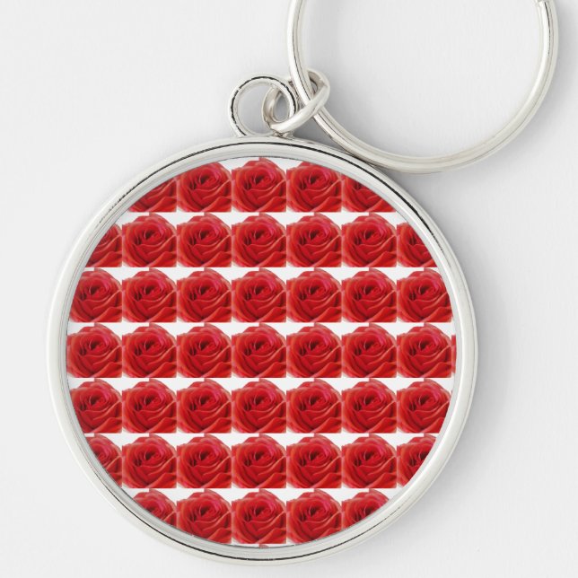 Rote Rose Schlüsselanhänger (Vorne)