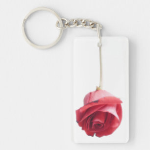 Rote Rose Schlüsselanhänger