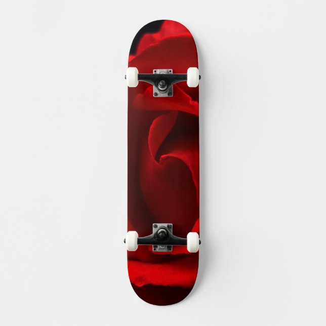 Rote Rose sdcnm Skateboard (Vorderseite)