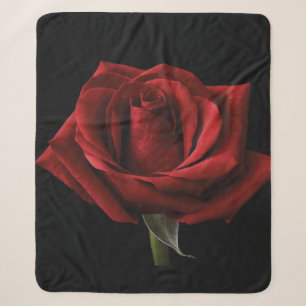 Rote Rose Sherpadecke