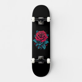 Rote Rose Skateboard