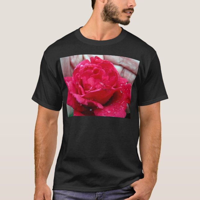 Rote Rose T-Shirt (Vorderseite)
