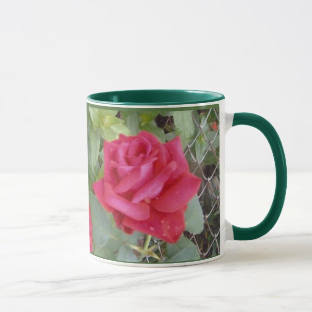 Rote Rose Tasse (Rechts)