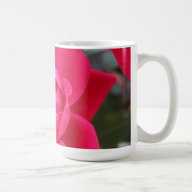ROTE ROSE Tasse (Rechts)
