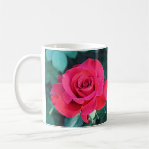 Rote Rose Tasse