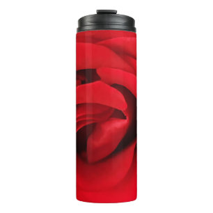 Rote Rose Thermosbecher