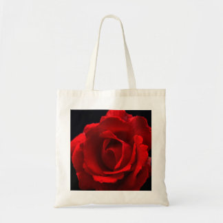 Rote Rose Tragetasche