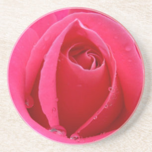 Rote Rose Untersetzer Rosa Geschenke Keepake Dekor